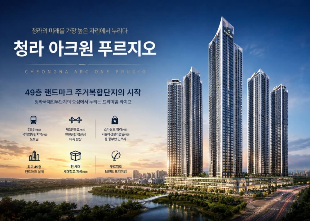 청라국제도시 청라 아크원 푸르지오, 미래 가치 주목